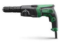 Martello perforatore HIKOKI 830W, 2,9 J (SDS-plus) con mandrino autoserrante da 13 mm per forature nel calcestruzzo fino a Ø 26 mm DH26PMCWSZ